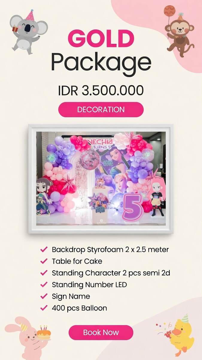 Platinum Package Decoration